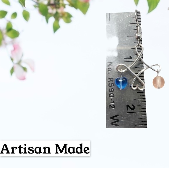 Handmade- Silver Earring & Necklace Pendent - Picture 3 of 5